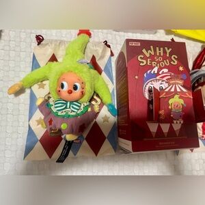 WHY SO SERIOUS SECRET BUBBLEGUM VINYL PLUSH PENDANT